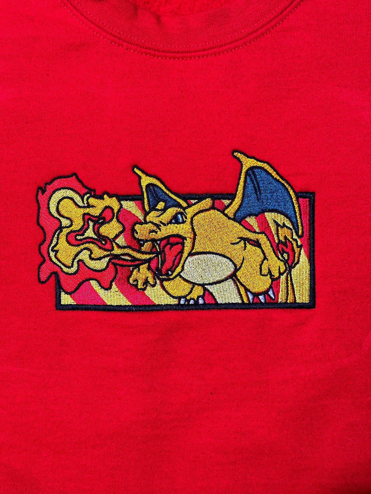 Fire Breathing Dragon | Embroidery Apparel